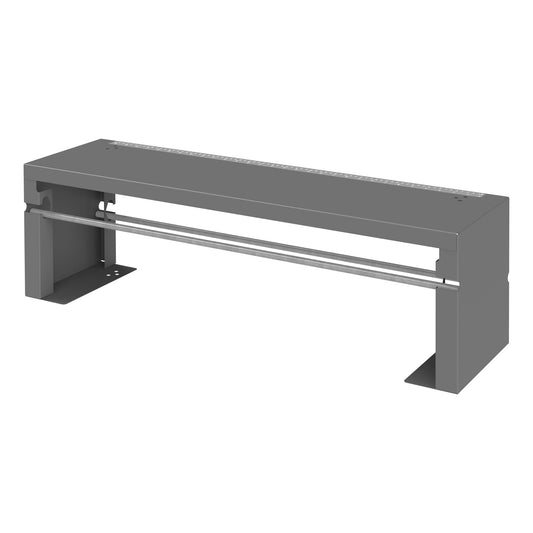 Wire Spool Rack Attachment, 2 Rod, Gray