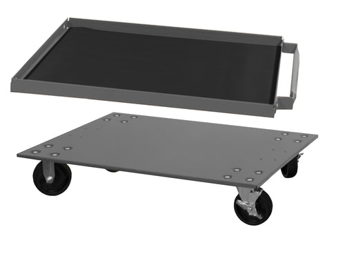 Mobile Bin Base and Top Rubber Matting