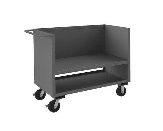 3 Sided Solid Truck, 2 Shelves