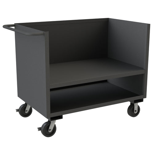3 Sided Solid Truck, 2 Shelves