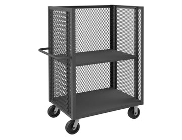 3 Sided Mesh Truck, 1 Adjustable Shelf