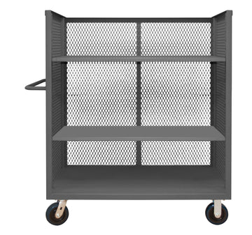 3 Sided Mesh Truck, 3 Shelves
