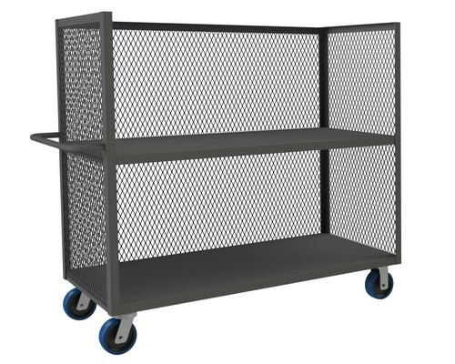 3 Sided Mesh Truck, 2 Shelves