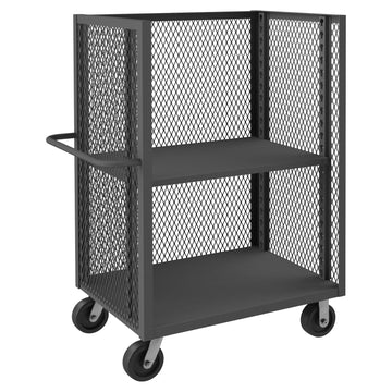 3 Sided Mesh Truck, 1 Adjustable Shelf