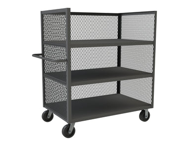 3 Sided Mesh Truck, 3 Shelves