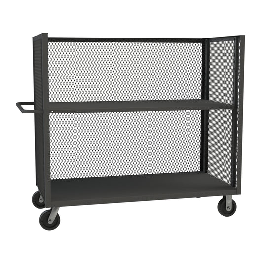 3 Sided Mesh Truck, 1 Adjustable Shelf