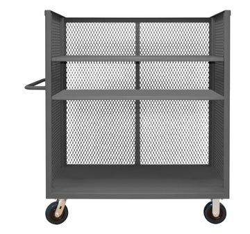 3 Sided Mesh Truck, 3 Shelves