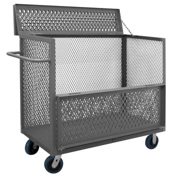 3 Sided Mesh Truck, Drop Gate and Cover