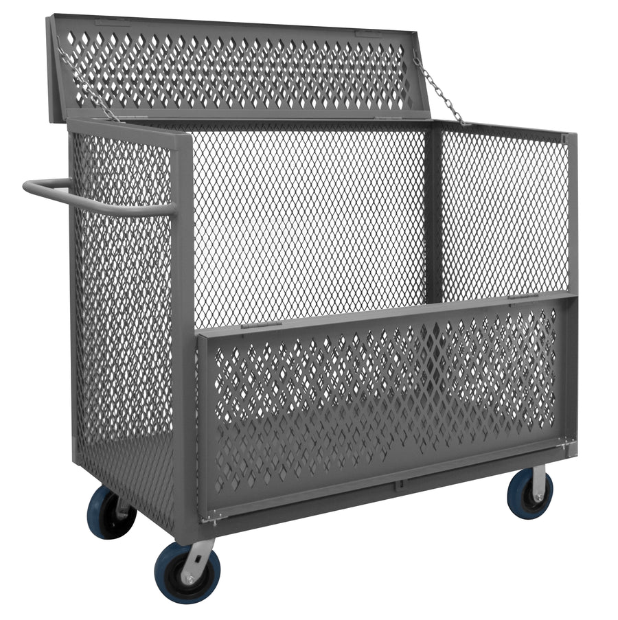 3 Sided Mesh Truck, Drop Gate and Cover
