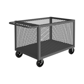 4 Sided Mesh Box Truck, Tubular Handle