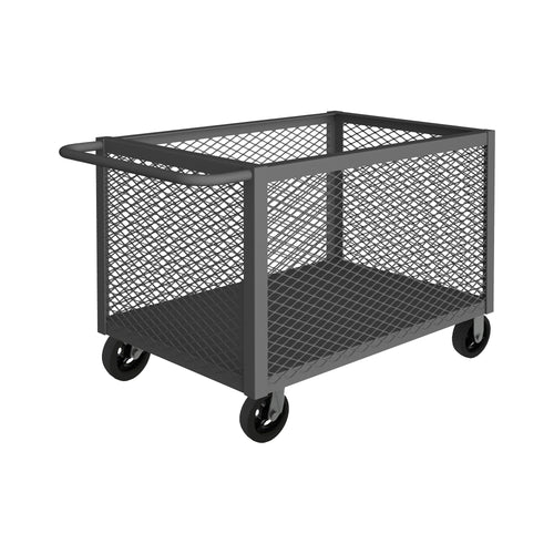 4 Sided Mesh Box Truck, Tubular Handle