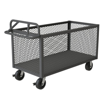 4 Sided Mesh Box Truck, Ergonomic Handle