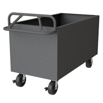 4 Sided Box Truck, Ergonomic Handle