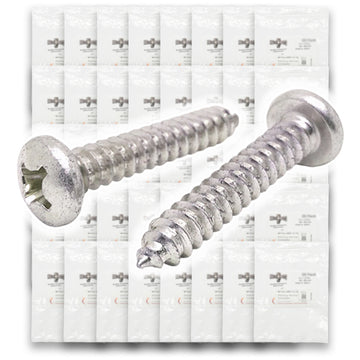 316 Stainless Phillips Pan Head Sheet Metal Self Tapping Screws Assortment - 1395 PCS