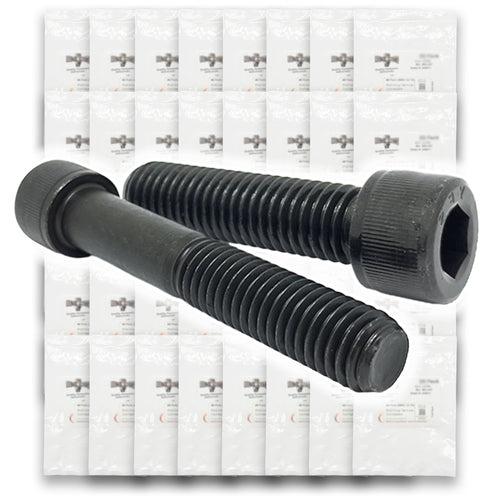 Inch Alloy Allen Socket Head Cap Screws Bolts Black Oxide Assortment - 904 PCS