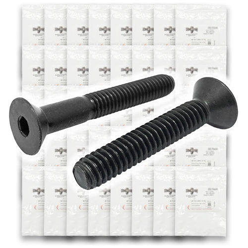 Metric Class 12.9 Flat Socket Screws Black Oxide - 904 PCS