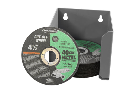 4-1/2" Cut-Off Wheel Dispenser, Gray