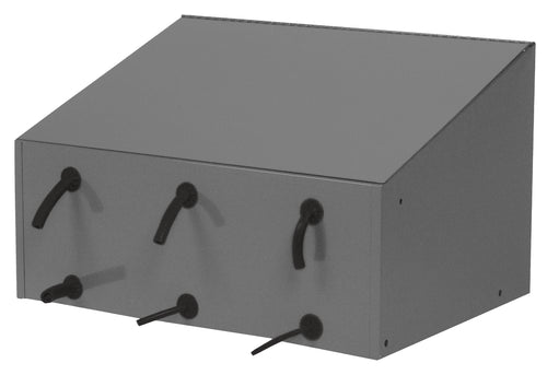 Wire, Hose & Tubing Dispenser, Gray