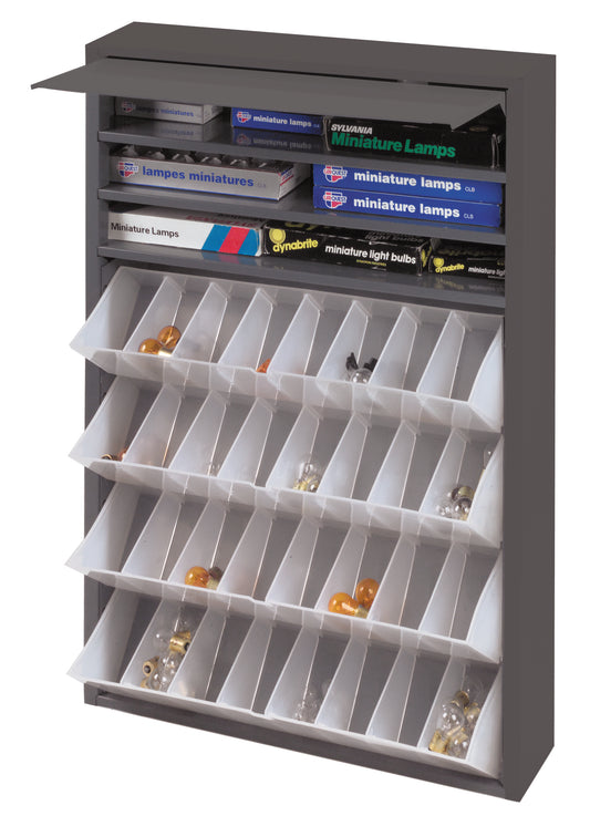 Dispensing Cabinet, 4 Trays, 28 Dividers