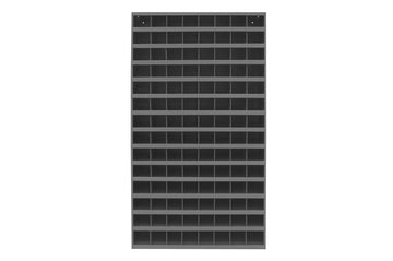 12" Deep, Tall 112 Opening Bin, Gray