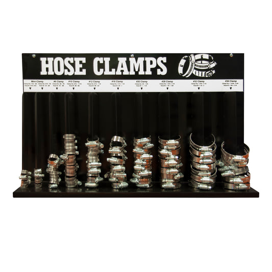 Hose Clamp Rack, 10 Loops