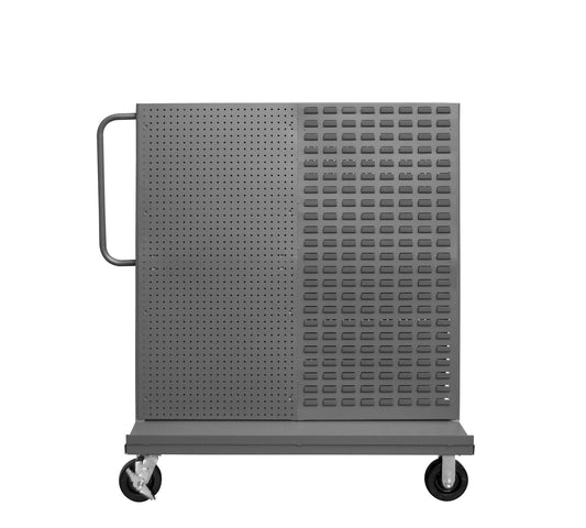 A-Frame Truck, Louvered, Pegboard, Gray