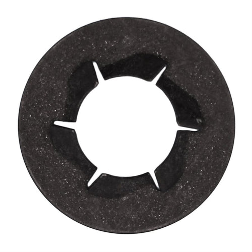 M10x1.5 Flat 6 Prong Push-On Bolt Retainer, Phosphate & Oil