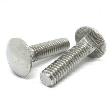 3/8-16x3" Stainless Steel 18-8 Carriage Bolts