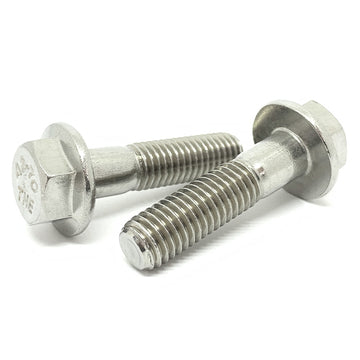 M8-1.25x40 A2-70 Stainless Steel Hex Flange Bolts