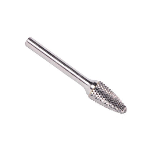3/8" x 3/4" Tree Radius End Carbide Bur 1/4 Shank