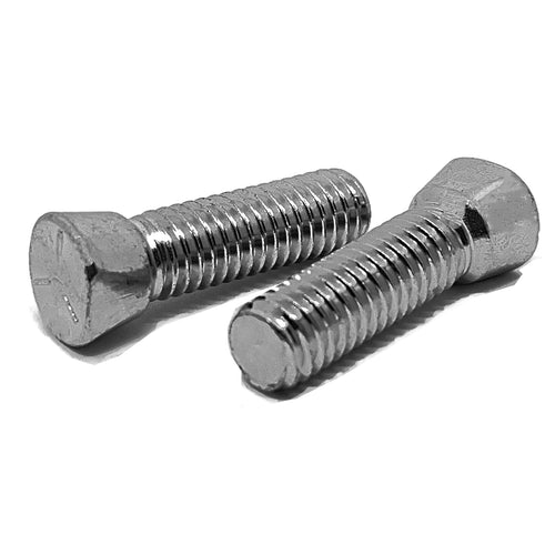 7/16-14x1-3/4" Grade 5 Clipped Head Plow Bolts Plain & Oil