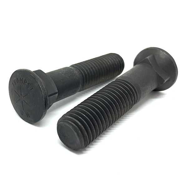 5/8-11x2-1/2" Grade 8 #3 Dome Head Plow Bolts Plain