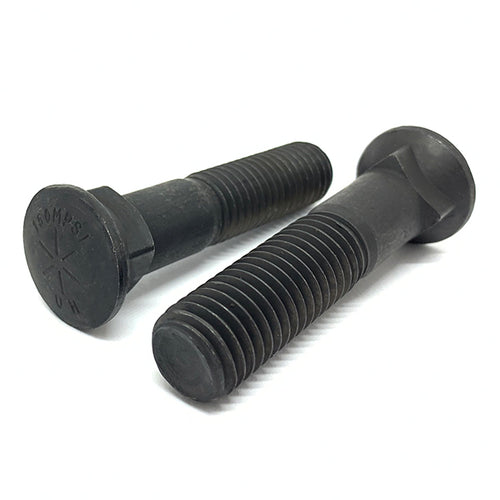 3/4-10x3" Grade 8 #3 Dome Head Plow Bolts Plain