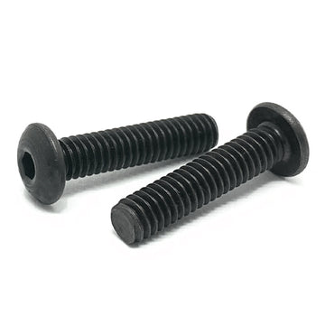 3/8-24x1" Alloy Button Head Socket Cap Screws Black Oxide