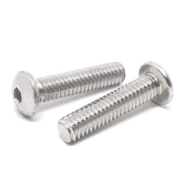 M8-1.25x30 Stainless A4-70 Button Head Socket Cap Screws