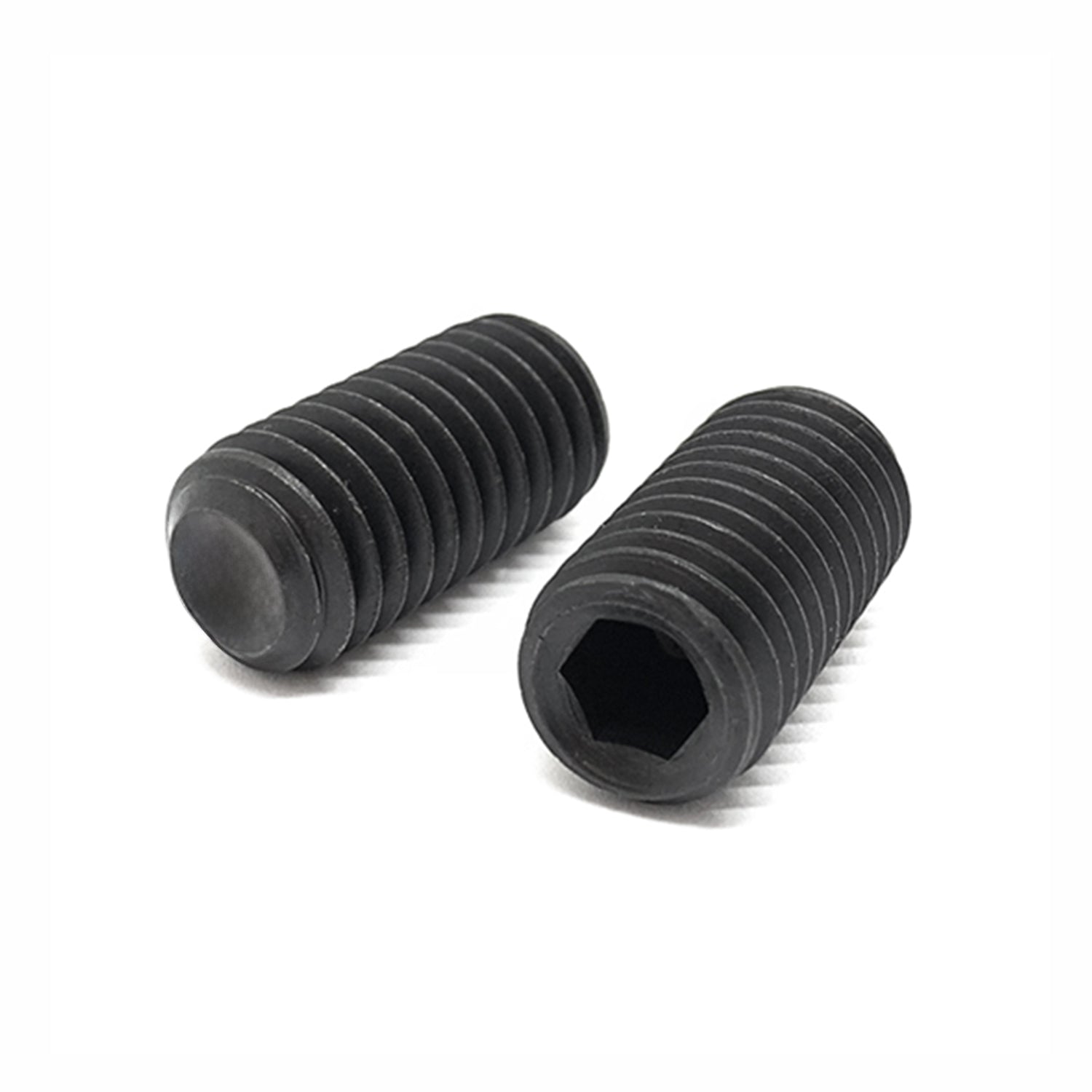 #10-24x1" Alloy Flat Point Allen Socket Set Screw Black Oxide