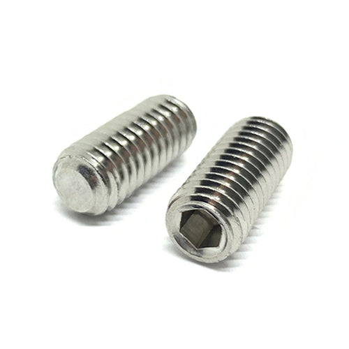 #4-40x3/16" Stainless Steel Flat Point Allen Socket Set Screw