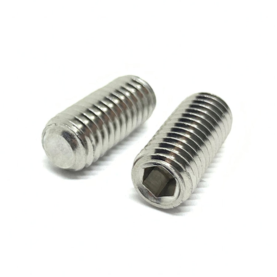 5/16"-18x1/2" Stainless Steel Flat Point Allen Socket Set Screw