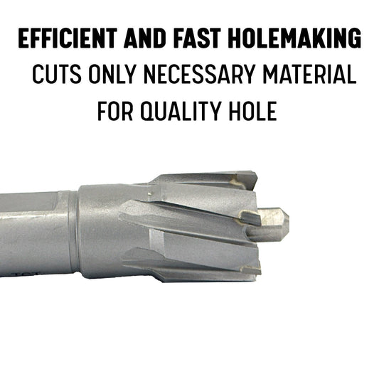 15/16" X 1-3/8" Carbide Tipped Annular Cutter with Pilot Pin