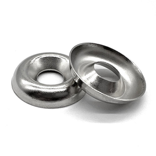 #10 18-8 Stainless Steel Countersunk Finishing Washers (Pick Quantity)