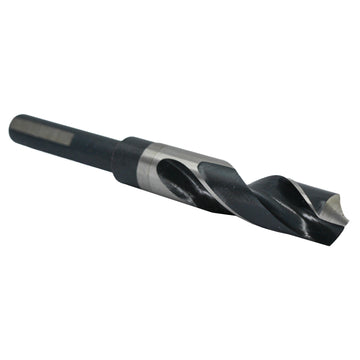 27/32" Reduced Shank HSS Drill Bit 1/2" 3-Flat Shank, D/A3F Series