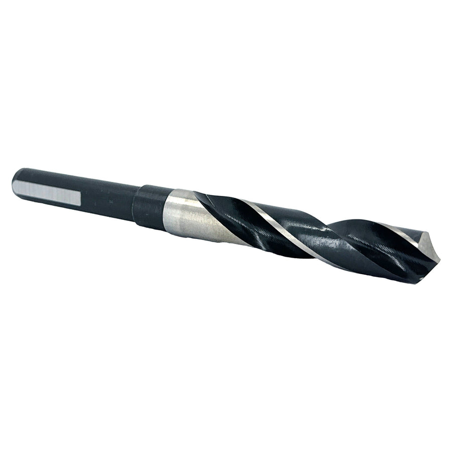 39/64" Reduced Shank HSS Drill Bit 1/2" 3-Flat Shank, D/A3F Series