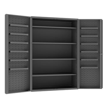 Cabinet, 4 Shelves, 12 Door Shelves