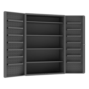 Cabinet, 4 Shelves, 14 Door Shelves