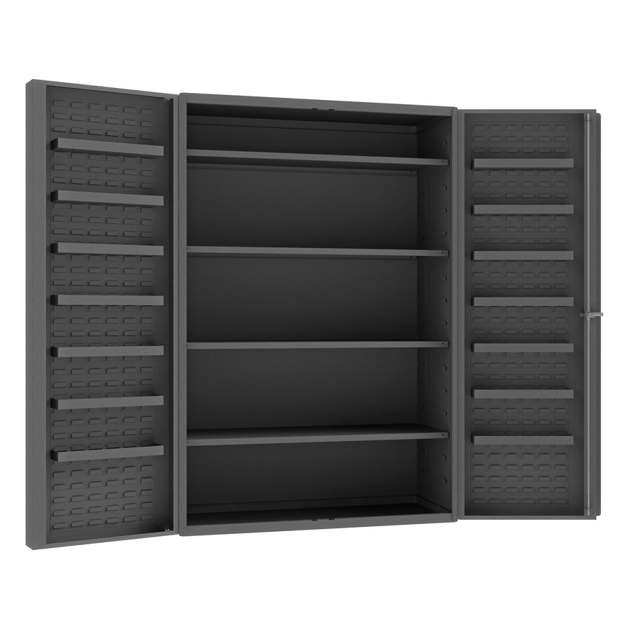 Cabinet, 4 Shelves, 14 Door Shelves