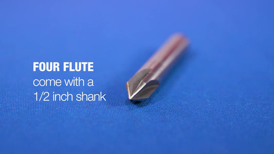 1"-60 HSS 4 Flute Machine Countersink