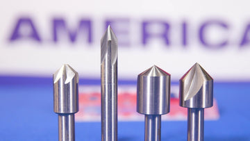 1/2"-60 HSS Single Flute Countersink