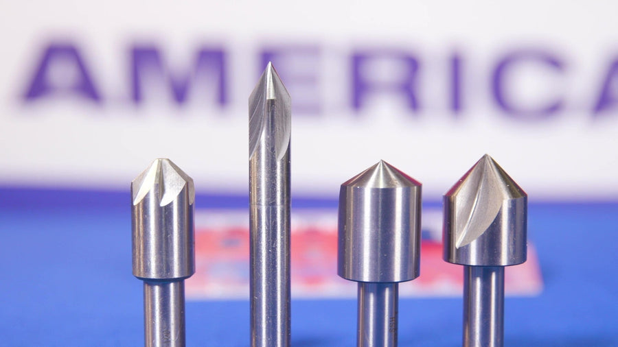 1"-90 HSS Single Flute Countersink