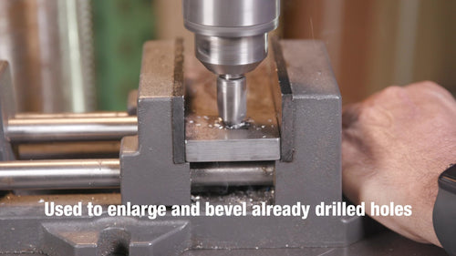 3/16"-100 HSS Single Flute Countersink
