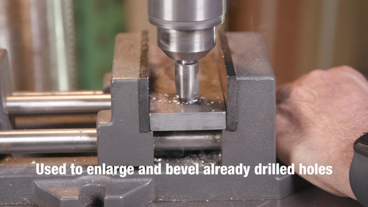 1-1/4"-90 HSS Single Flute Countersink